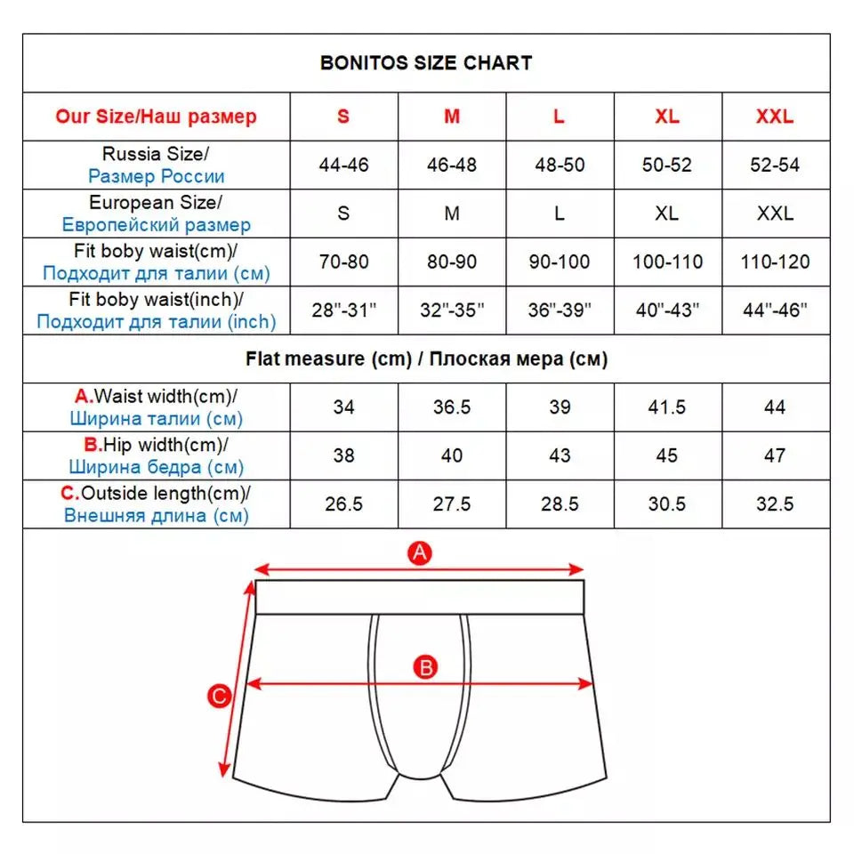 4-Pack Men's Cotton Underwear