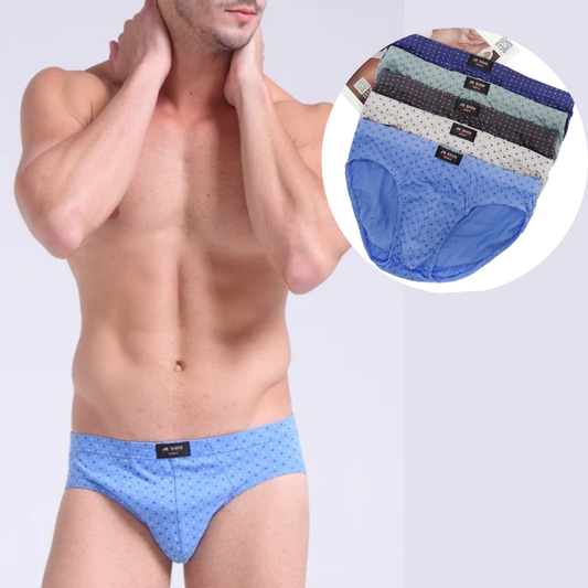 5pcs Cotton Briefs Mens